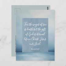 Romans 6:23 Customisable Bible Verse