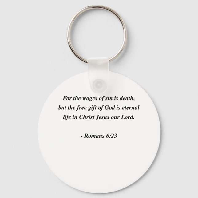 ROMANS 6:23 KEY RING (Front)