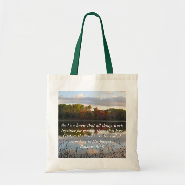 "Romans 8:28" Bag (Front)