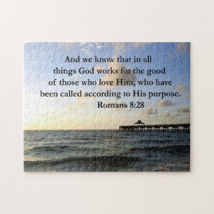 ROMANS 8:28 BIBLE JIGSAW PUZZLE