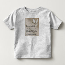 Romans 8:28 Bible Verse Toddler's Tee Shirt