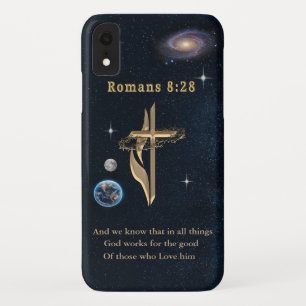Romans 8:28 Christian  iPhone XR Case