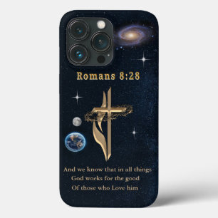 Romans 8:28 Christian  iPhone 13 Pro Case