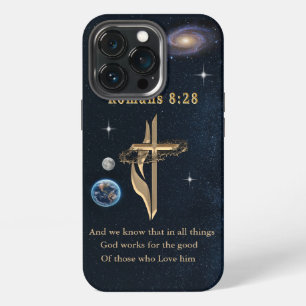 Romans 8:28 Christian iPhone 13 Pro Case