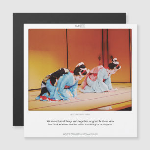 Romans 8:28 GOD'S PROMISES SCRIPIX magnetic card