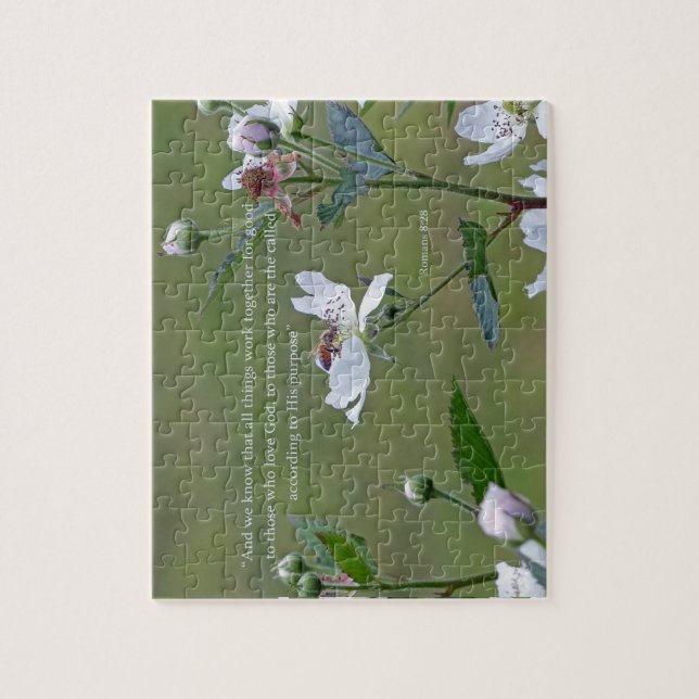 Romans 8:28 jigsaw puzzle (Vertical)