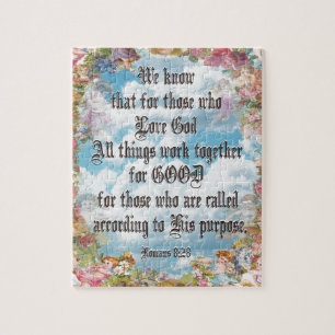 Romans 8:28 jigsaw puzzle