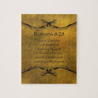 Romans 8:28 jigsaw puzzle