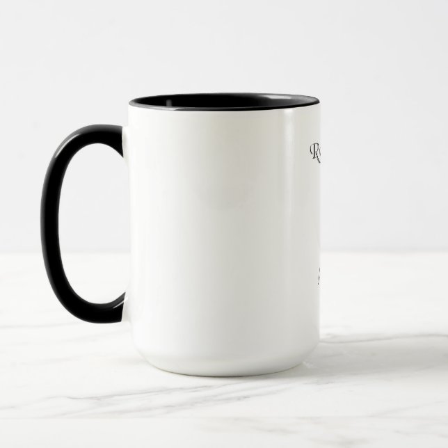 Romans 8:28 mug (Left)