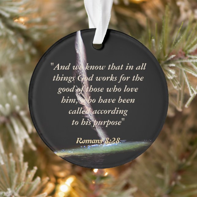 Romans 8:28 ornament (Tree)