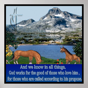 Romans 8:28 poster