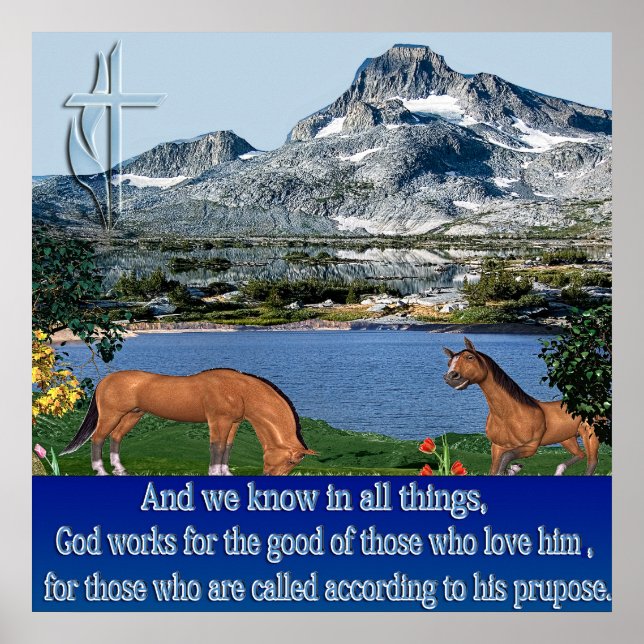 Romans 8:28 poster (Front)