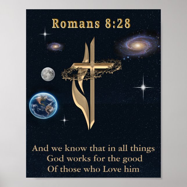 Romans 8:28    poster (Front)