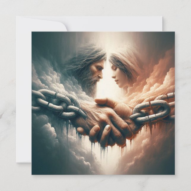 (Romans 8:38-39 CSB) Card (Front)