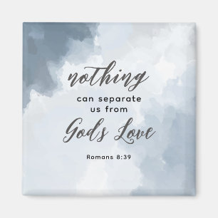 Romans 8:39 God's Love Bible Verse Christian Magnet