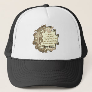 Romans Eight 28 Trucker Hat