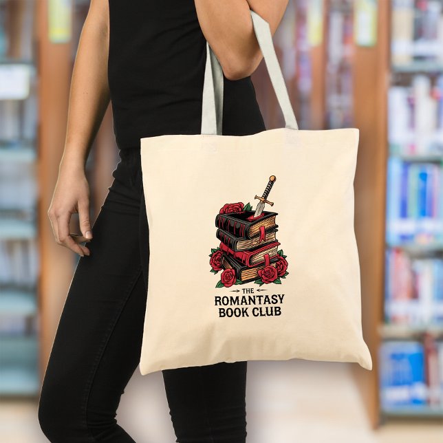 Romantasy Book Club Bookish Tote Bag (Creator Uploaded)