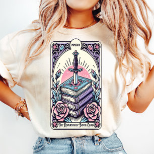Romantasy Book Club Pastel Tarot Card Womens Tri-Blend Shirt