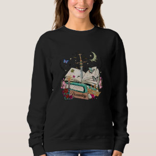 Romantasy Dark Romance Fantasy Reader Book Lover R Sweatshirt