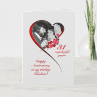 Romantic 31st Wedding Anniversary for Husband