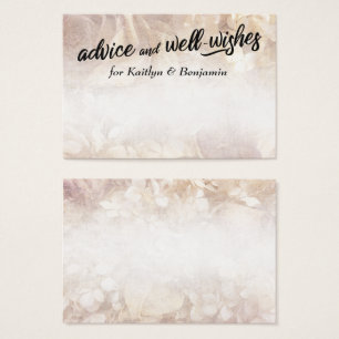Romantic Advice & Well-Wishes for Bride & Groom