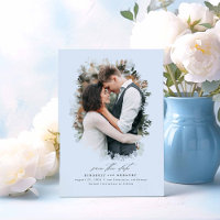 Romantic and Dreamy Save the Date Photo