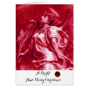 ROMANTIC ANGEL,FEATHER PINK FUCHSIA Christmas