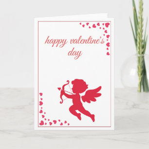 Romantic Angle of Love Cupide Valentine’s Day Holiday Card