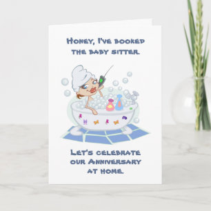 Romantic Anniversary Card for Him
