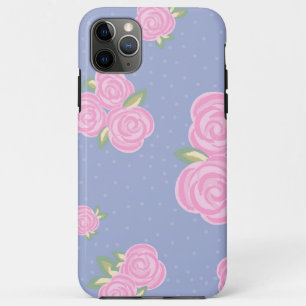 Romantic Antique Rose Design iPhone 11 Pro Max Case
