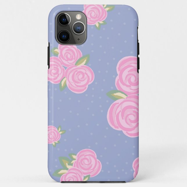 Romantic Antique Rose Design Case-Mate iPhone Case (Back)