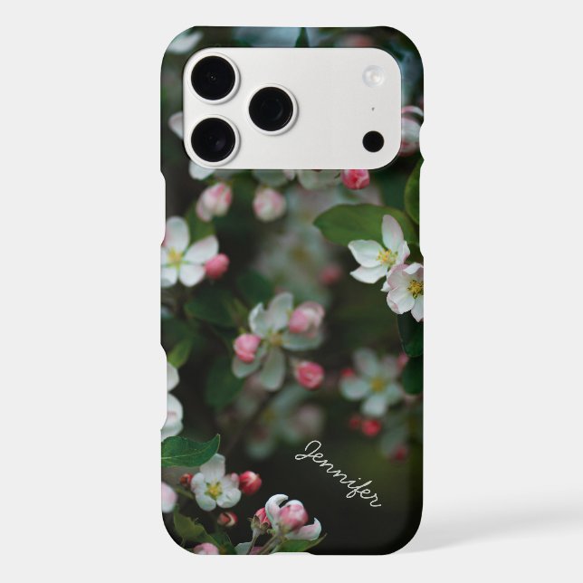 Romantic Apple Blossom Personalized Name (Back)