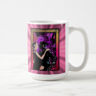 Romantic Art Deco style dancers Coffee Mug