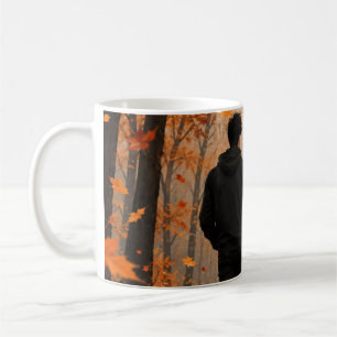 Romantic Autumn Couple Mug Fall Forest Couple Co