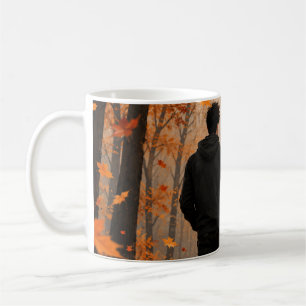 Romantic Autumn Couple Mug Fall Forest Couple Co