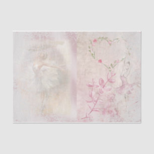 Romantic Ballerina Design Series 4 Tissue Paper
