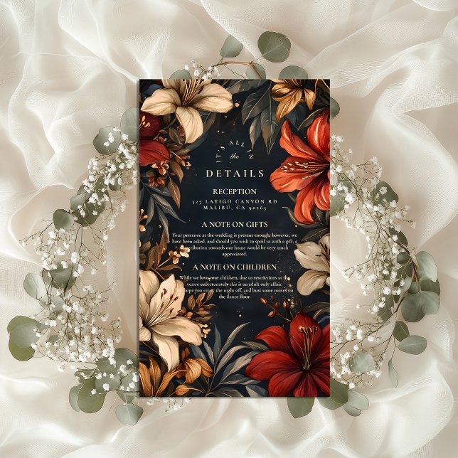 Romantic Baroque Wedding Enclosure Card (Creator Uploaded)