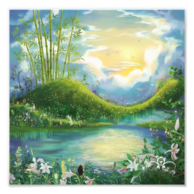 Romantic Beach Dream: Believe in Yourself Poster (Front)