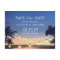 Romantic Beach Sunset String Lights Save the Date