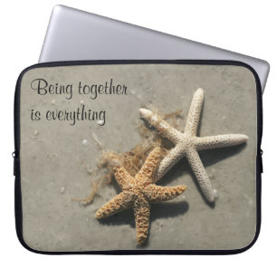 Romantic Beach Theme Laptop Sleeve