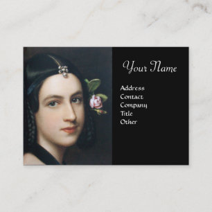 ROMANTIC BEAUTY,Salon Spa, Makeup Artist Business Card