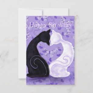 Romantic Birthday Card Beautiful Couple Love