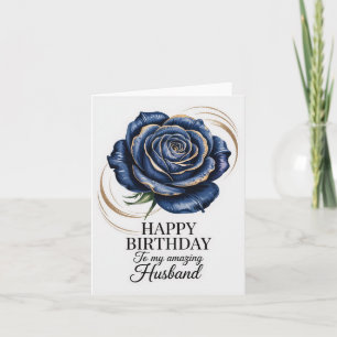 Romantic Birthday Card for Husband
