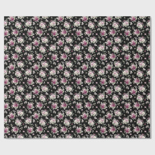 Romantic Bloom Floral Peony Wrapping Paper