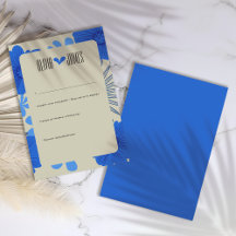 Romantic Blue Floral Wedding