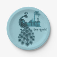 Romantic Blue Peacock