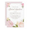 Romantic Blush Pink Flowers Bridal Luncheon