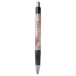 Romantic Blush Pink Gold Floral