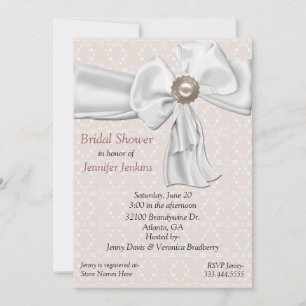 Romantic Bridal Shower Invitation