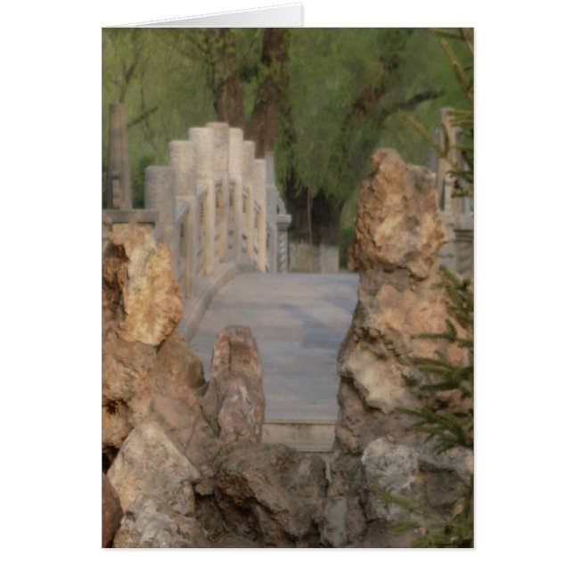 Romantic Bridge Card (Front)